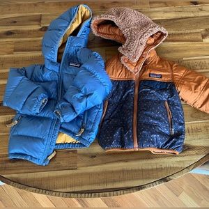 2 Coats!  Patagonia Toddler Puffers (12-18 M & 2T)